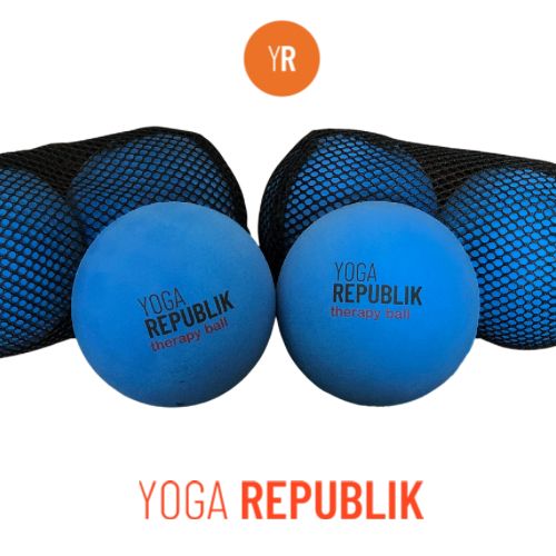 YR Therapy Balls Large 90mm blue, Muscle relaxation ball at Yoga Republik Bali Indonesia