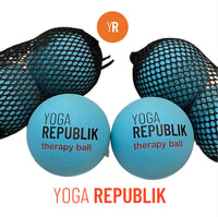 YR Therapy Balls Small, 63mm blue, Muscle relaxation ball at Yoga Republik Bali Indonesia