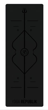YR Travel Mat 1.5mm PU Rubber - Om Align