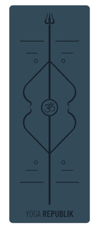 YR Travel Mat 1.5mm PU Rubber - Om Align