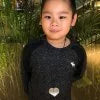 Soulcielite Selenite Heart Crystal Necklace black strap at Yoga Republik Canggu Bali