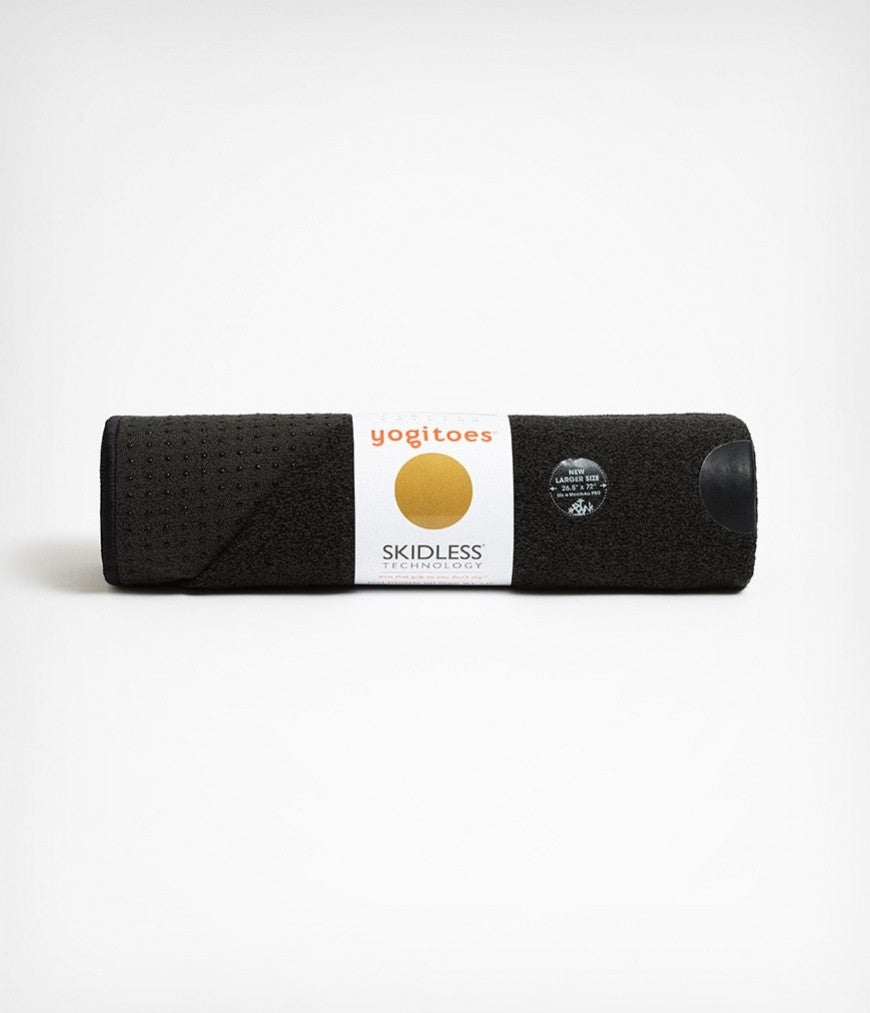 Manduka Yogitoeså¨ 71" Yoga Mat Towel - Onyx