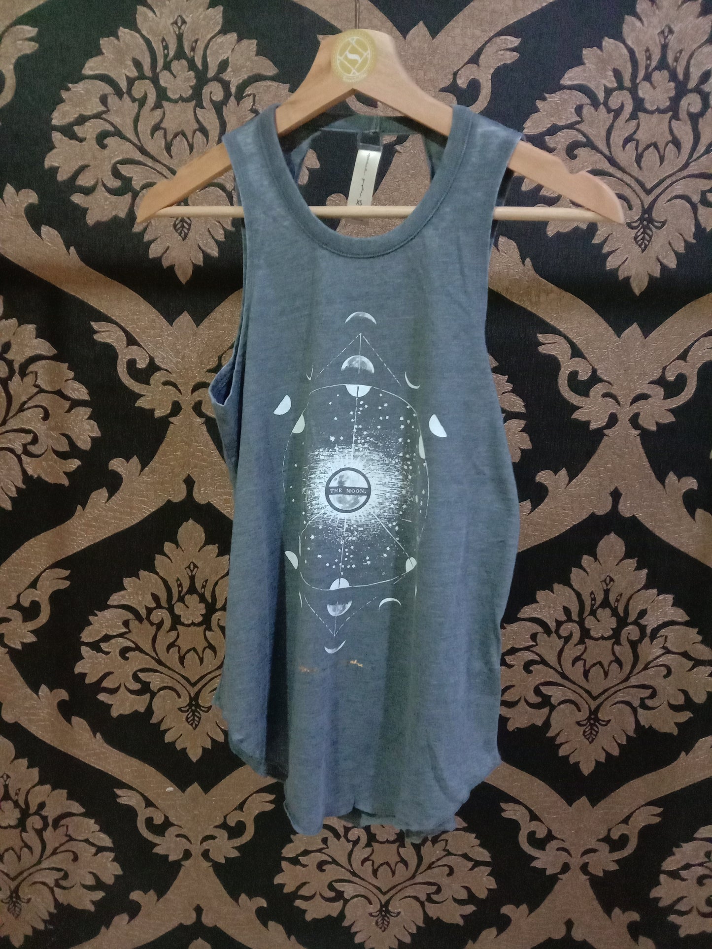 Spiritual Gangster XS Moon Studio Tank - Slate