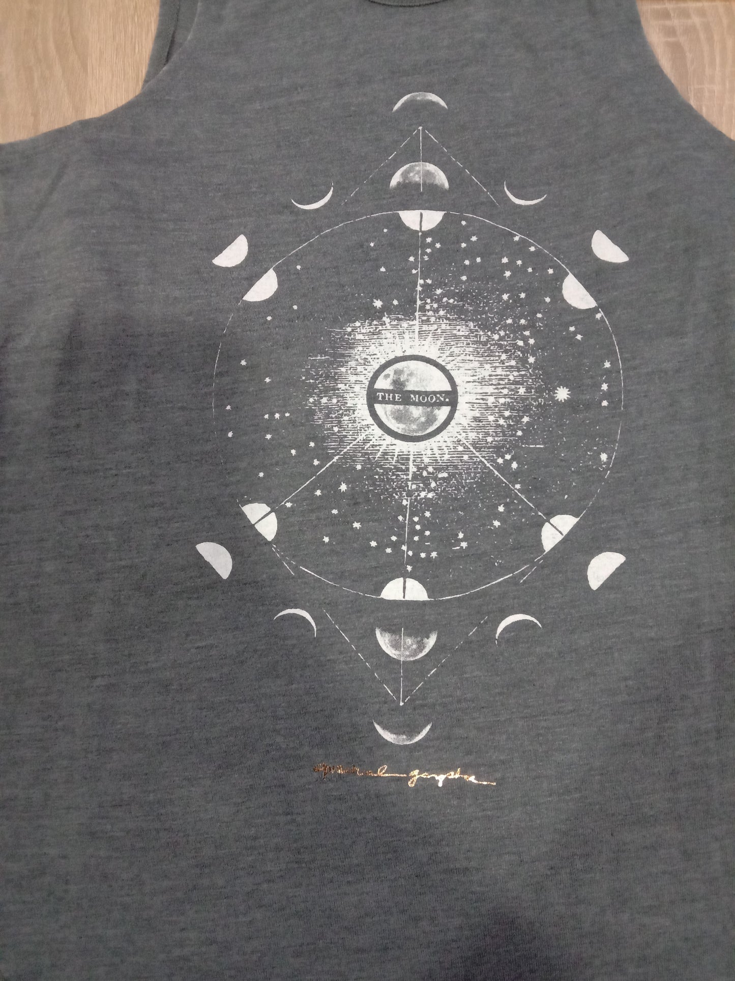 Spiritual Gangster XS Moon Studio Tank - Slate