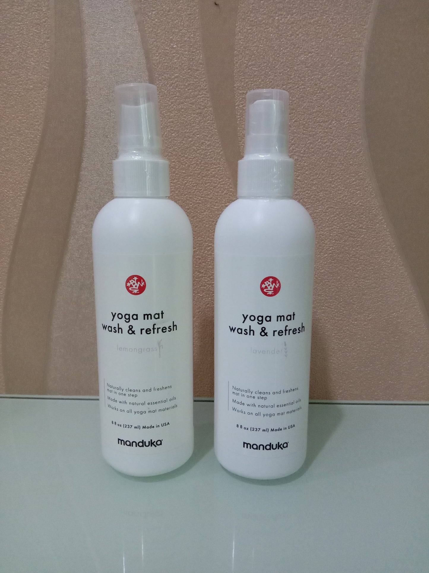 Manduka Yoga Mat Wash And Refresh 8 oz - Lemongrass