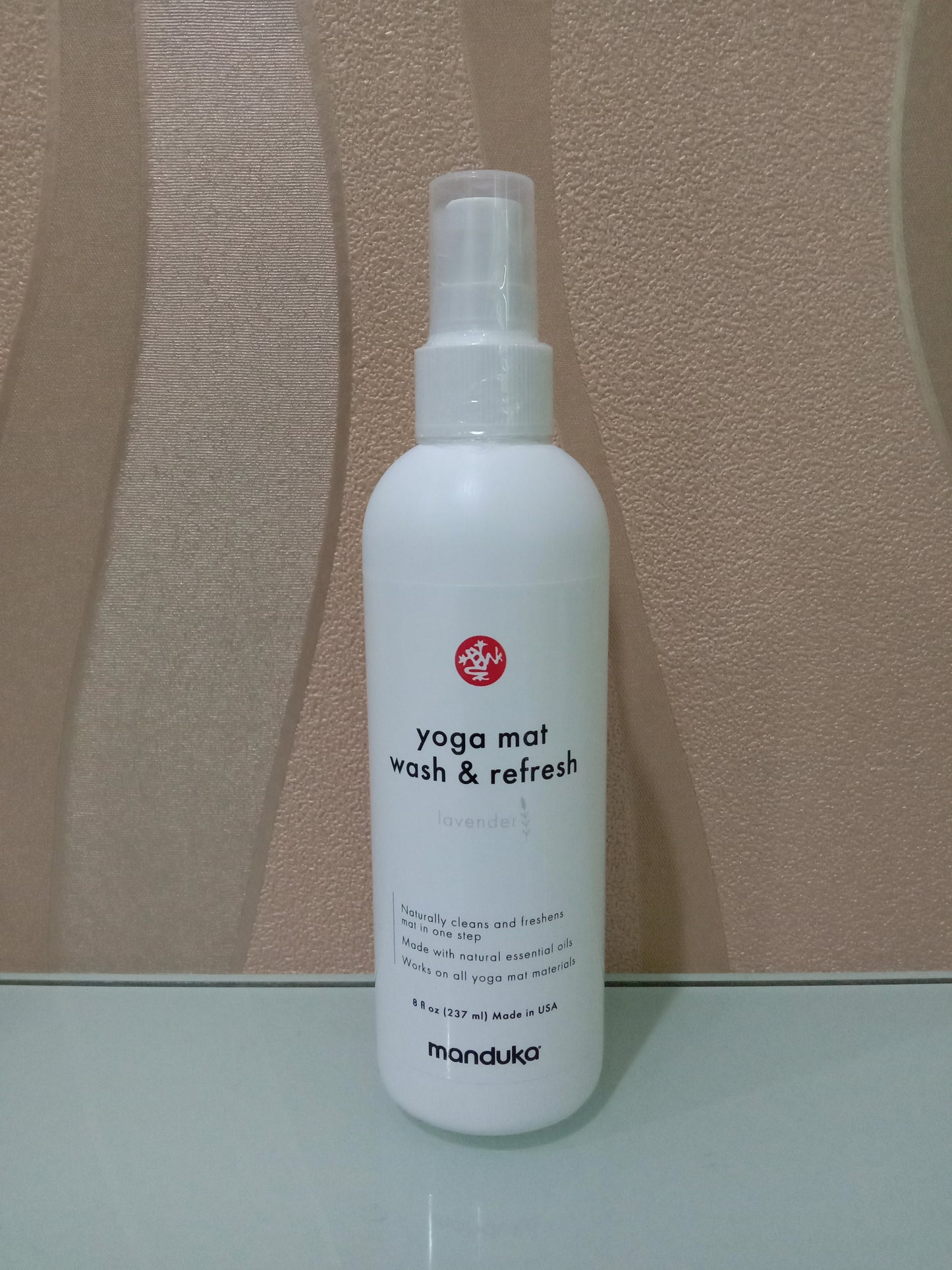 Manduka Yoga Mat Wash And Refresh 8 oz - Lavender