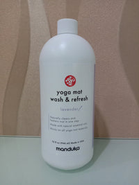 Manduka Yoga Mat Wash And Refresh 32 oz - Lavender