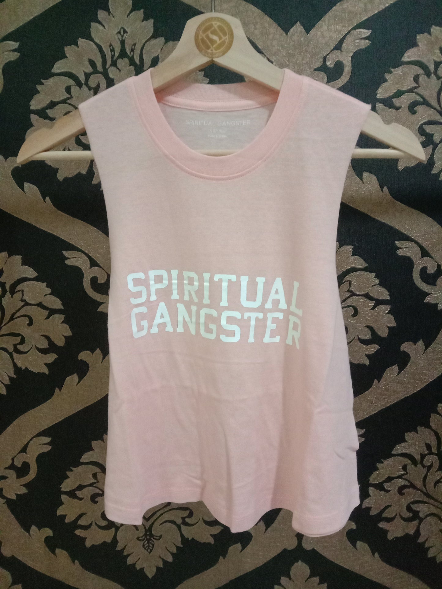 Spiritual Gangster XS Sgv Crop Tank - Canyon