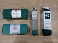 Manduka Yogitoes hand yoga towel deep sea at Yoga Republik authorized reseller Bali