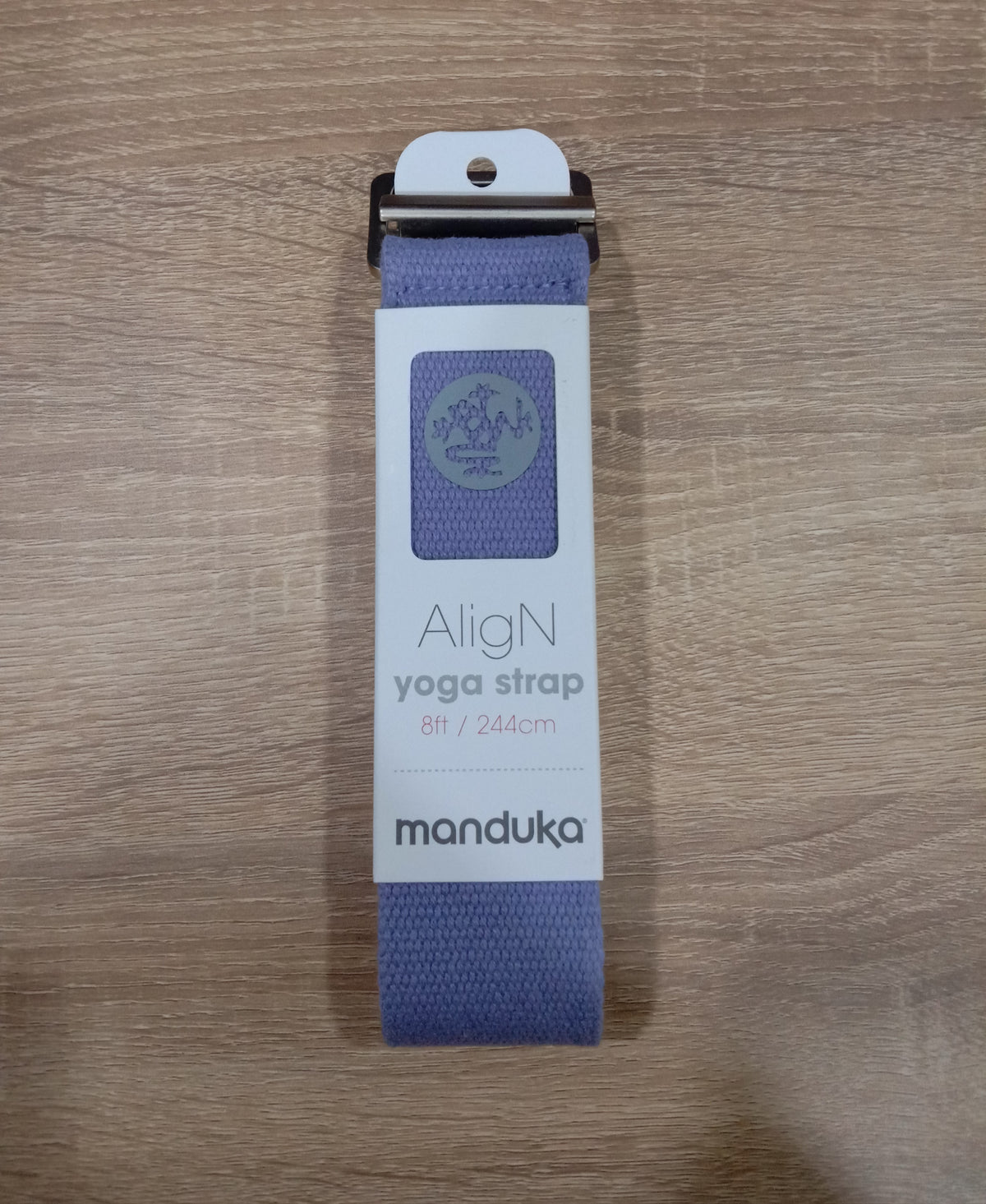 Manduka ALIGN yoga strap lavender at Yoga Republik authorized reseller Canggu Bali