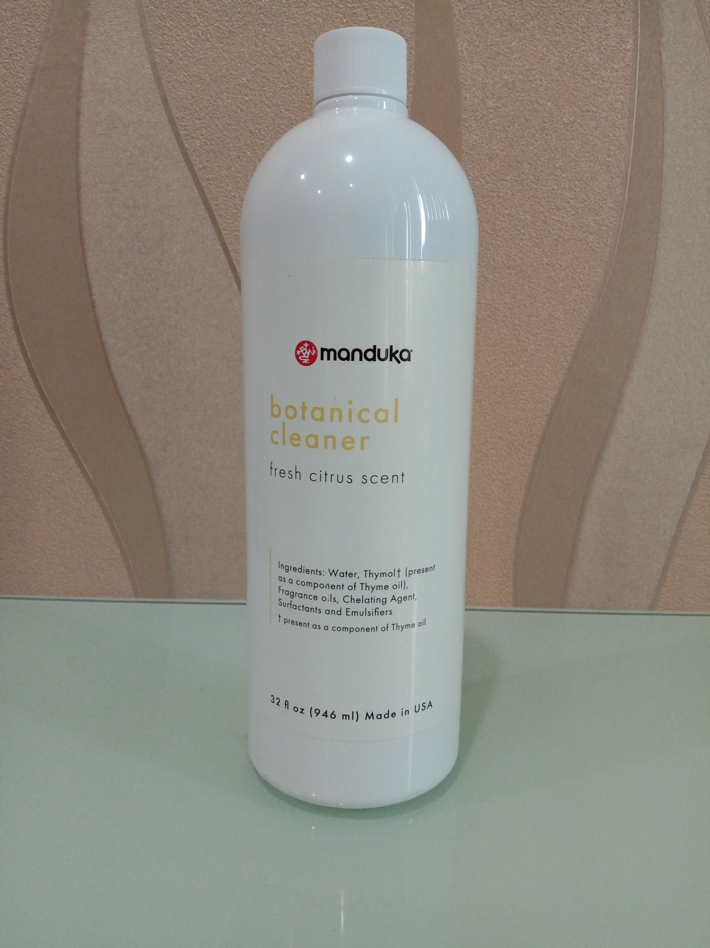 Manduka Botanical Mat Cleaner 32 oz - Fresh Citrus