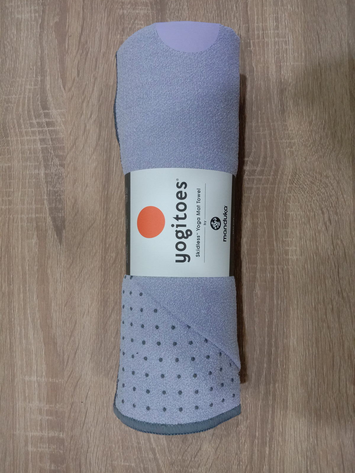 Manduka Yogitoes yoga mat towel lavender at Yoga Republik authorized reseller Canggu Bali