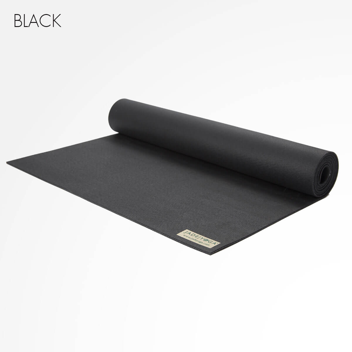 Jade Harmony yoga mat black natural rubber at Yoga Republik authorized reseller Canggu Bali