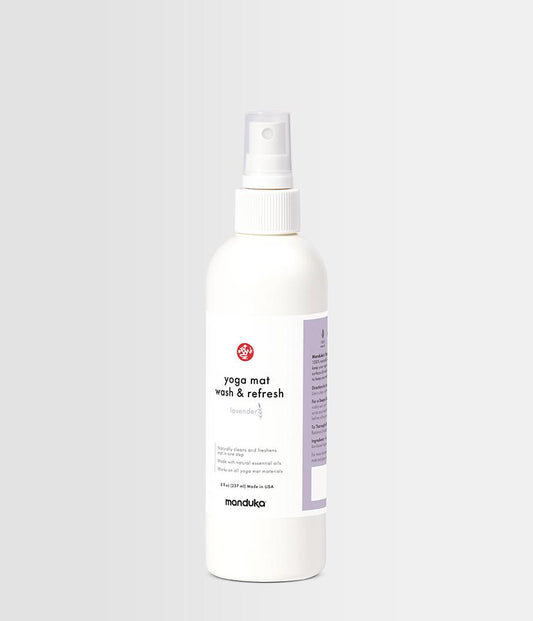 Manduka Yoga Mat Wash And Refresh 8 oz - Lavender