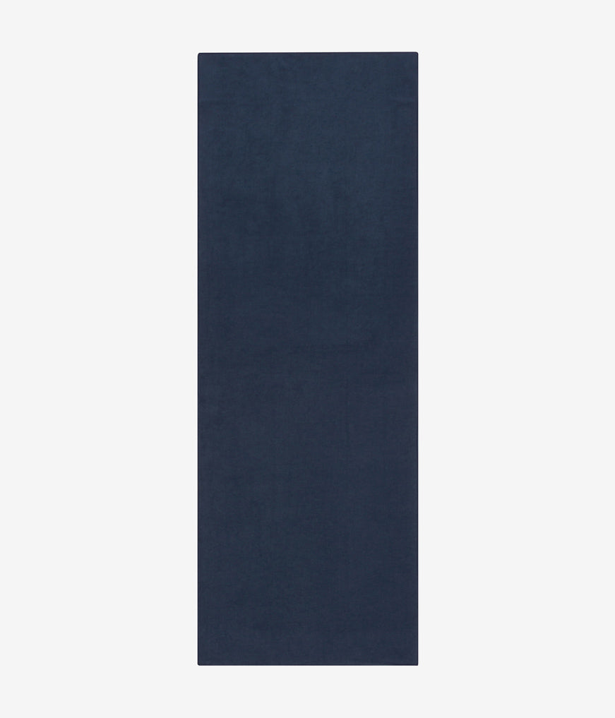 Handuk Matras Yoga Manduka Equa® 72" - Tengah Malam (Biru)