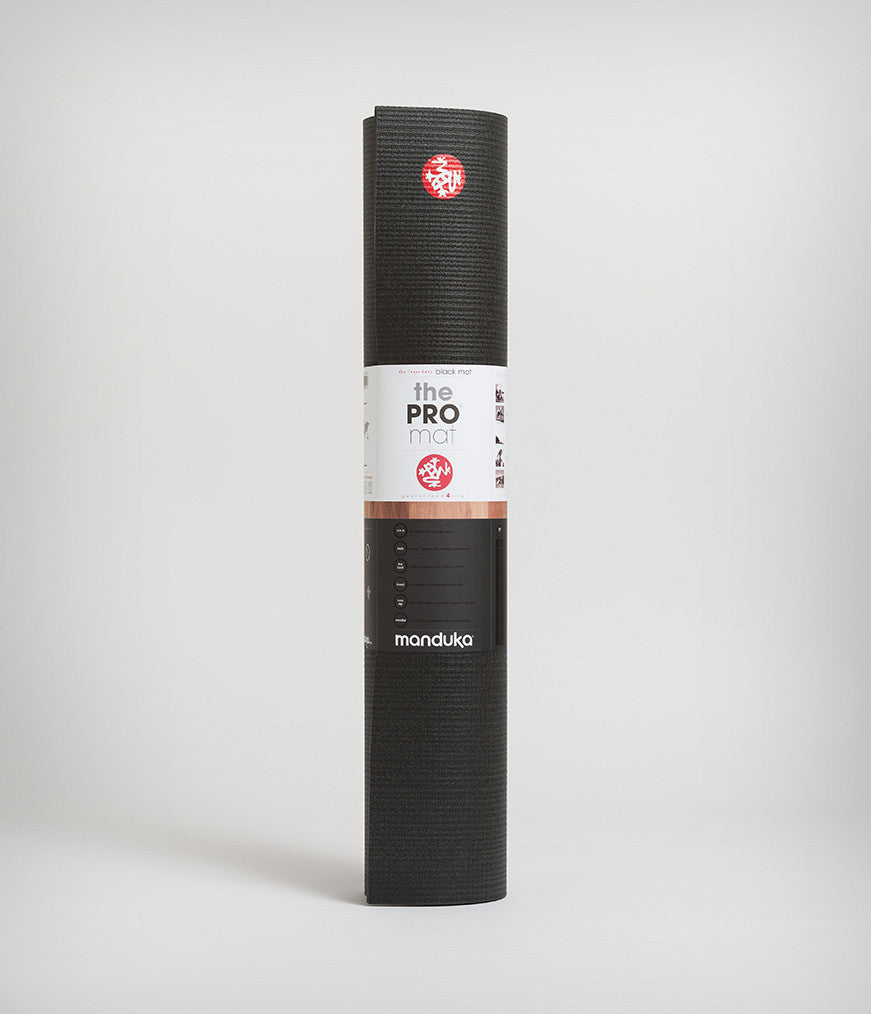 Manduka Pro 71" Yoga Mat 6mm - Hitam