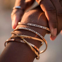 MantraBand Bracelet Silver- Carpe Diem