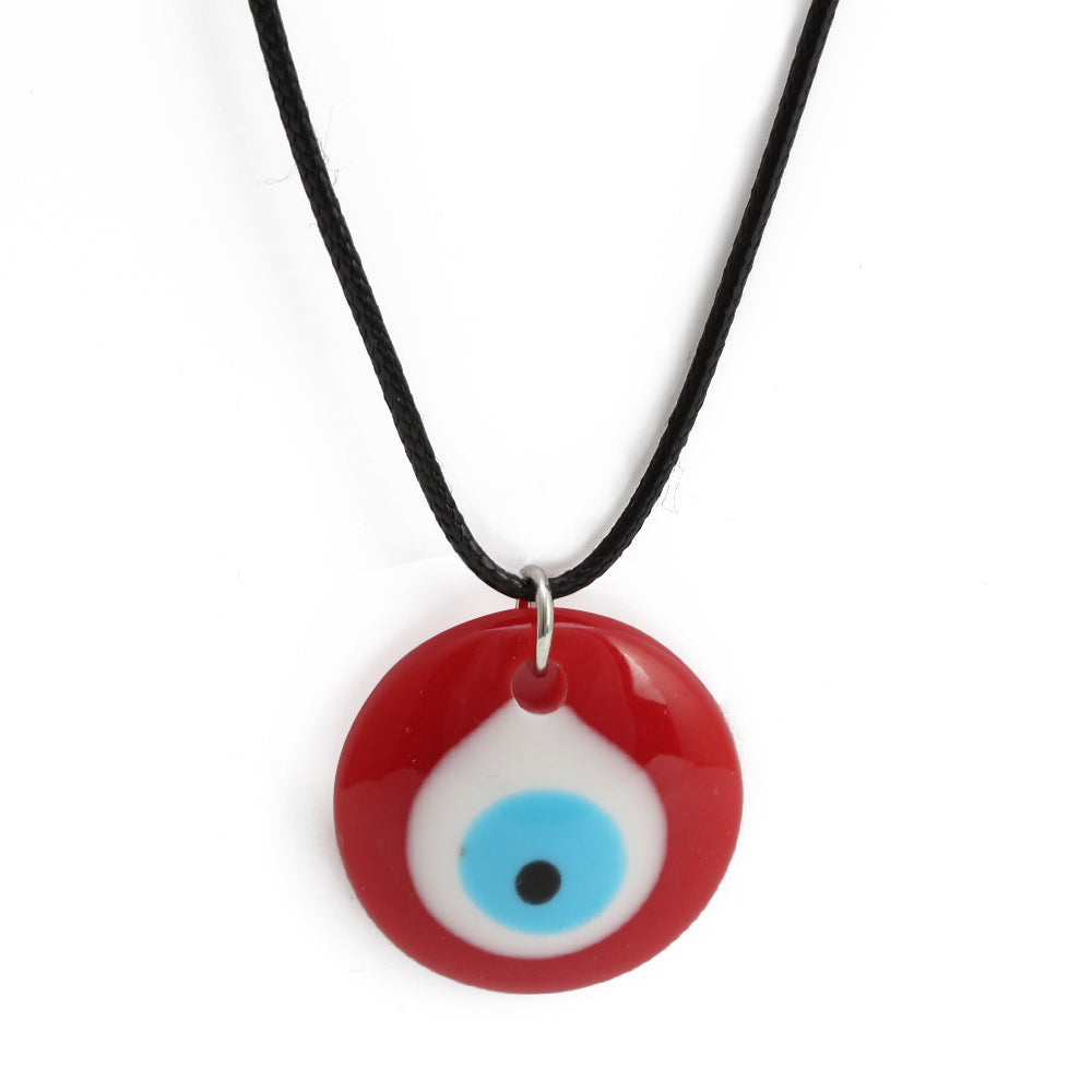 Kalung Liontin Bulat See No Evil Eye oleh Yoga Republik