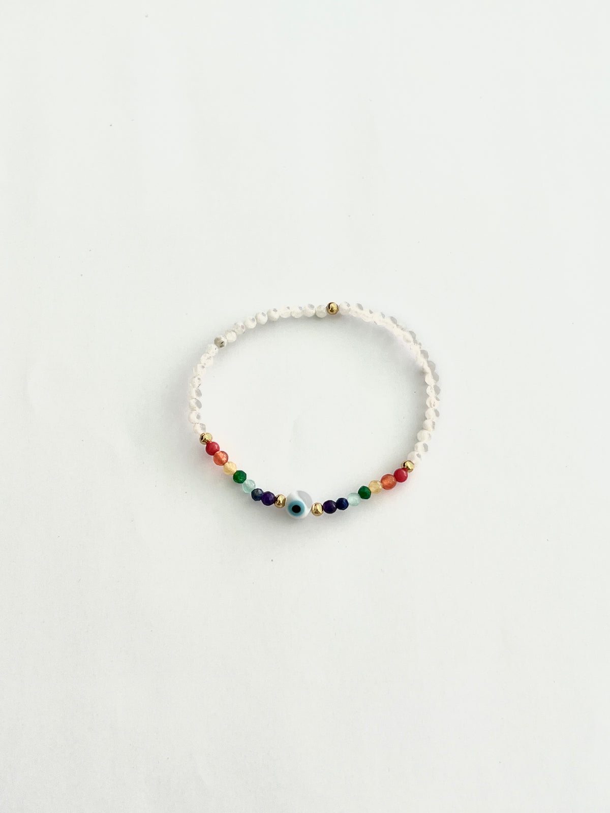 See No Evil 7 Chakras gemstone bracelets spiritual jewelry at Yoga Republik Bali