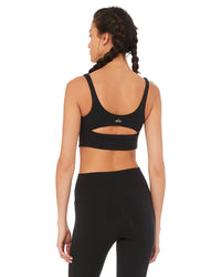 Bra Celah Alo Yoga XS - Hitam