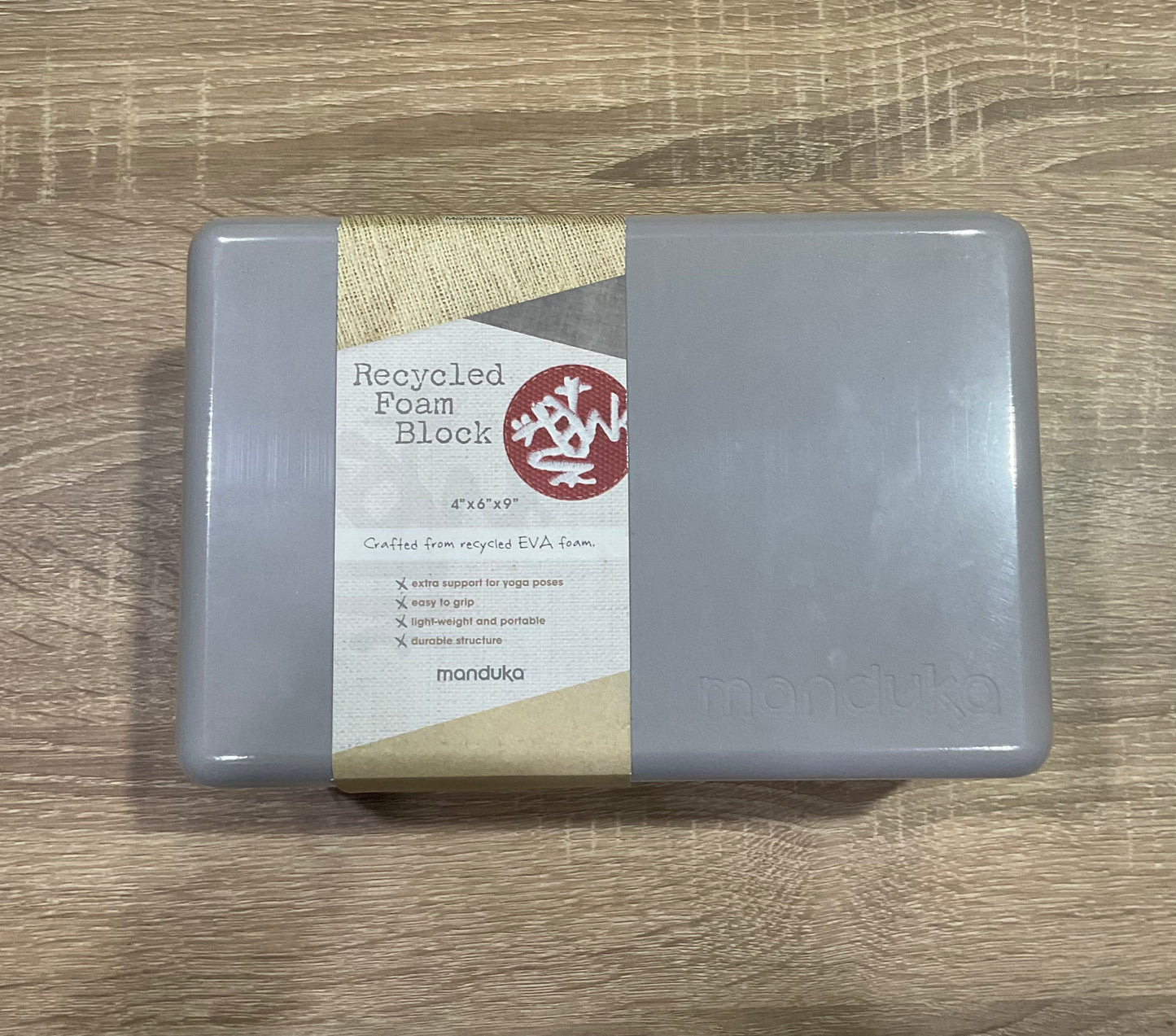 Manduka Recycled Foam Yoga Block - Sand