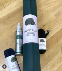 Jade Harmony yoga mat moe-gi green natural rubber at Yoga Republik authorized reseller Canggu Bali