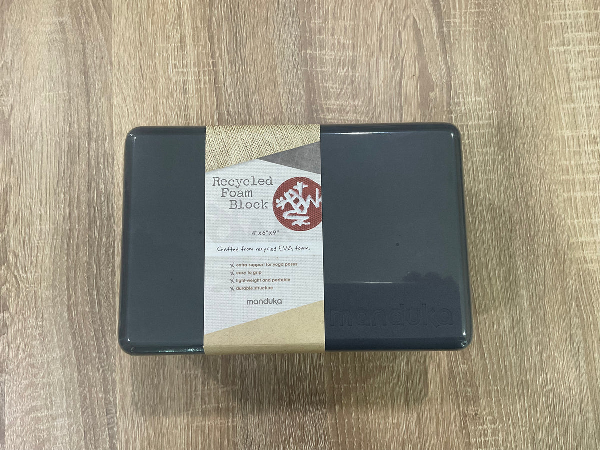 Manduka Recycled Foam Yoga Block