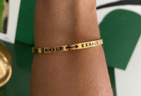 Gelang MantraBand Perak - Tarik napas 