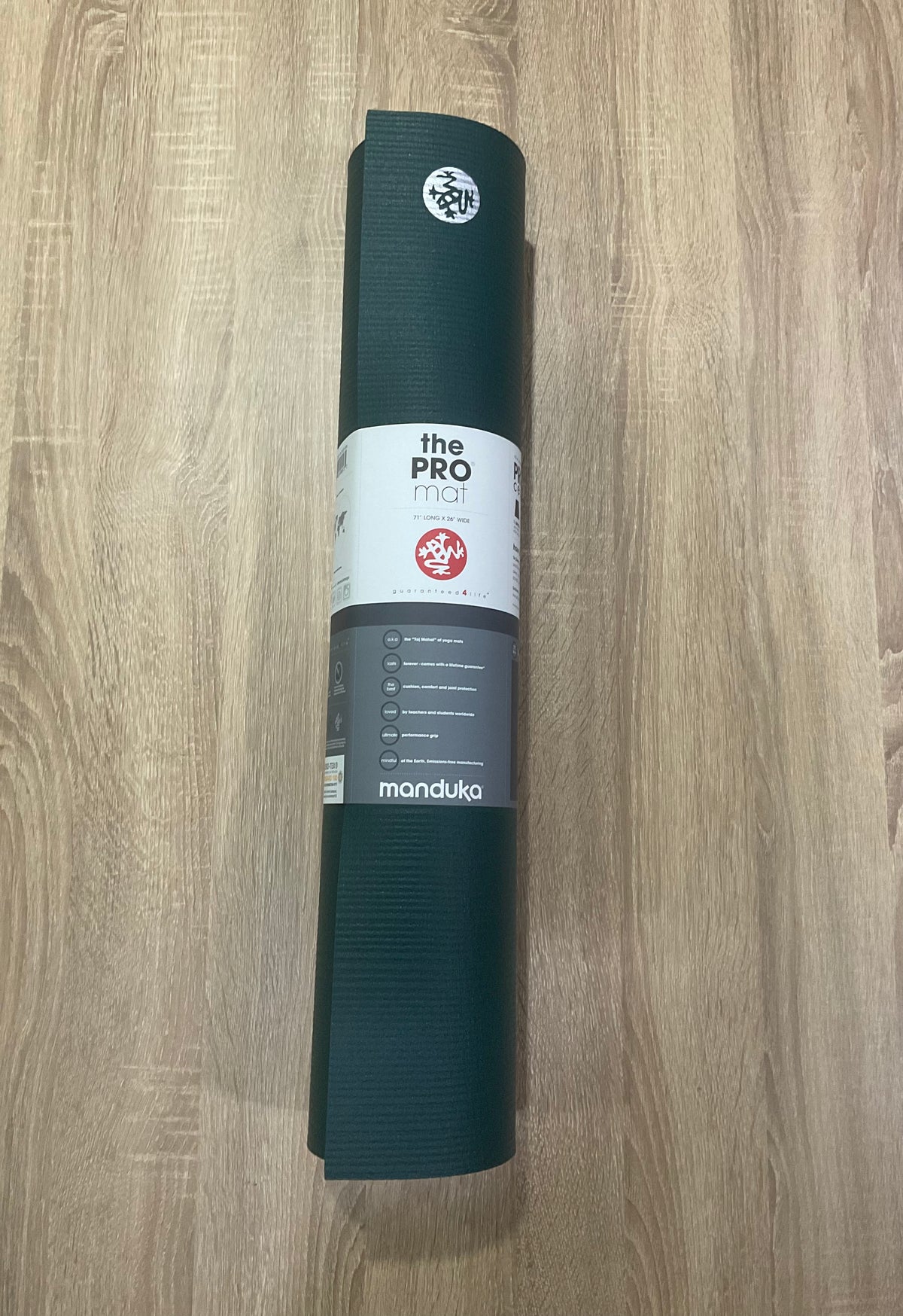 Manduka PRO 71 yoga mat 6mm dark deep sea green at Yoga Republik authorized reseller Bali