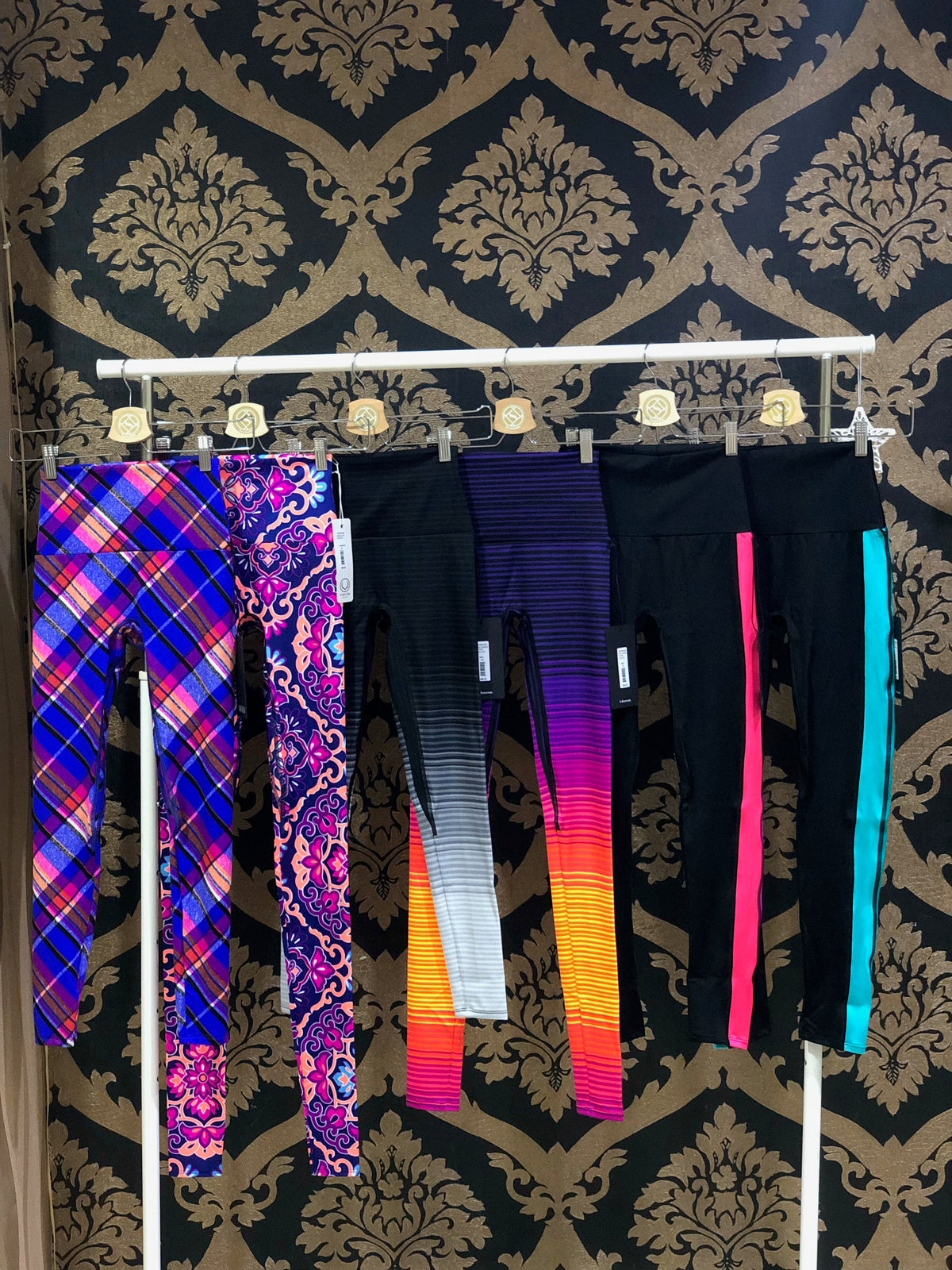 K-Deer SMALL High-Waist Medallion Legging - Boho Nouveau