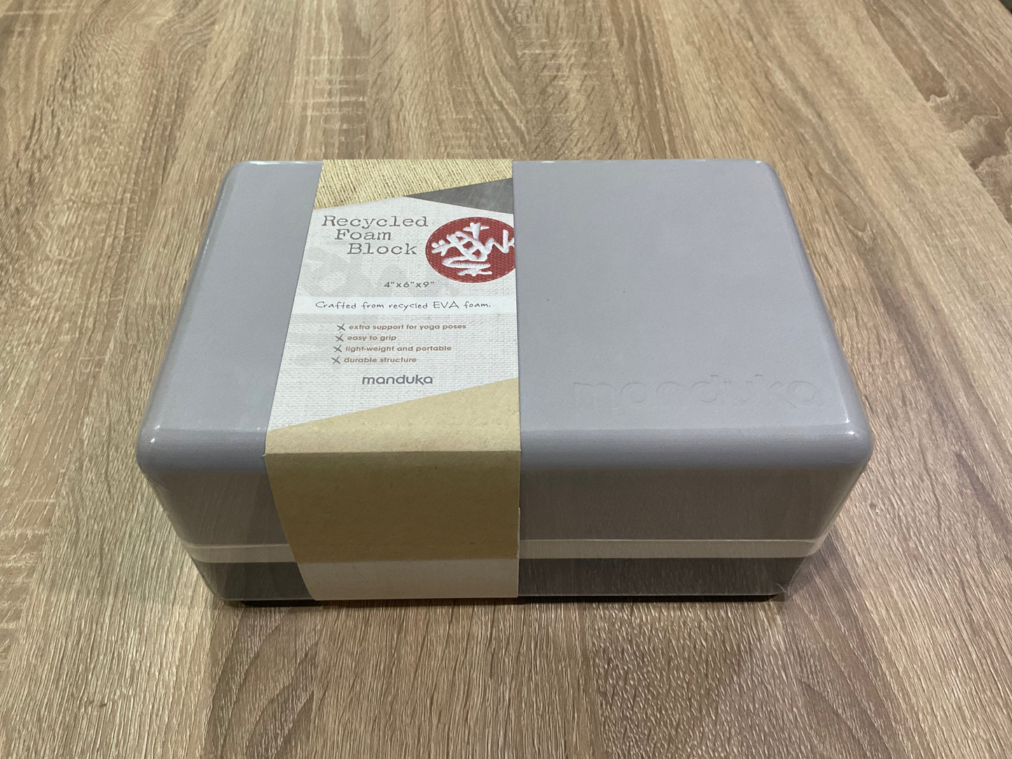 Manduka Recycled Foam Yoga Block - Sand