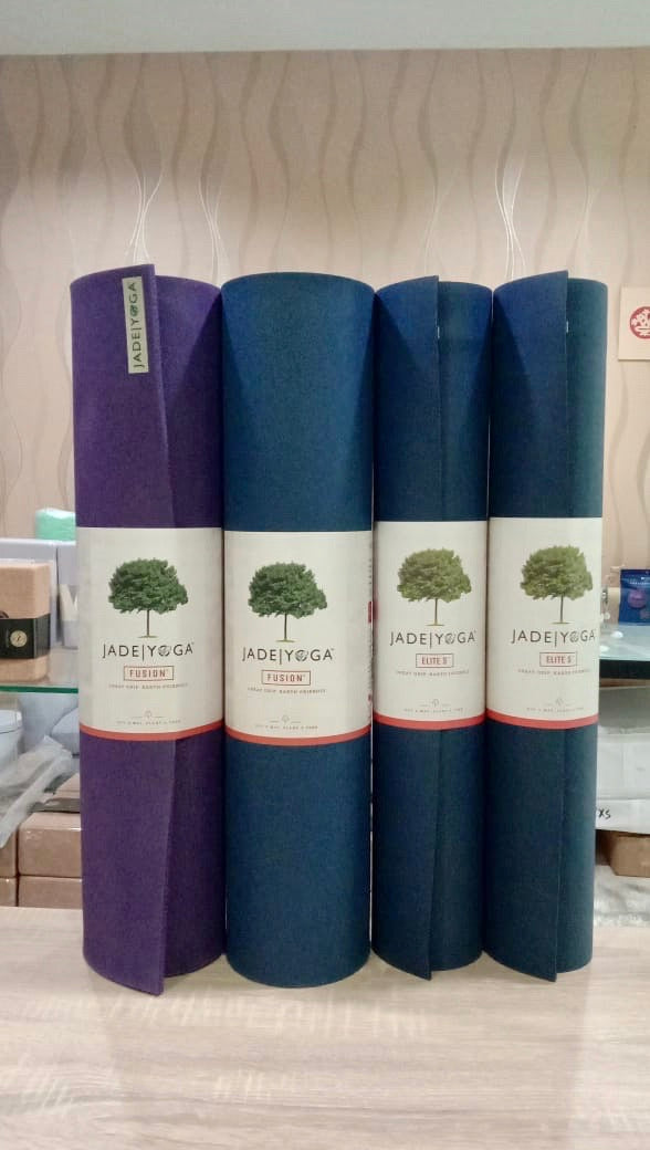 Matras Yoga Jade Fusion 68'' 8mm - Ungu