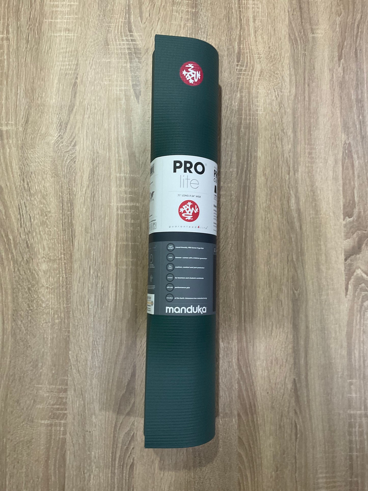 Manduka Prolite 71" Yoga Mat 4.7mm - Black Sage