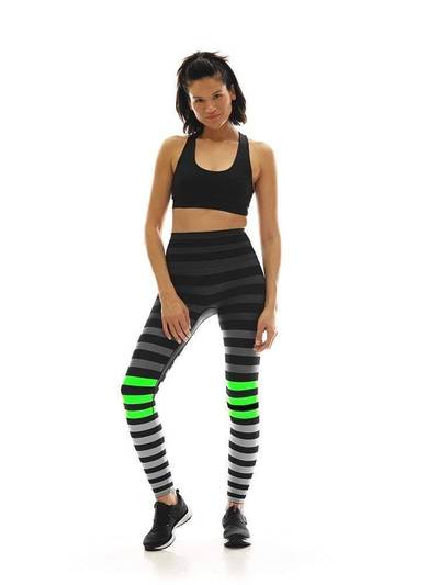 K-Deer XS High-Waist 7/8 Sneaker Length - Erika Stripe