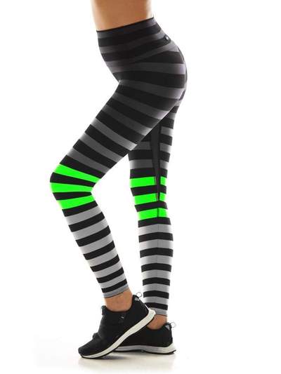 K-Deer XS High-Waist 7/8 Sneaker Length - Erika Stripe