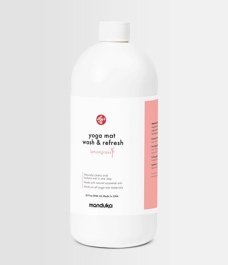 Manduka Yoga Mat Wash and Refresh 32oz lemongrass at Yoga Republik authorized reseller Canggu Bali