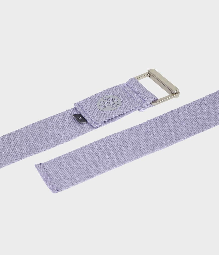 Manduka ALIGN yoga strap lavender at Yoga Republik authorized reseller Canggu Bali