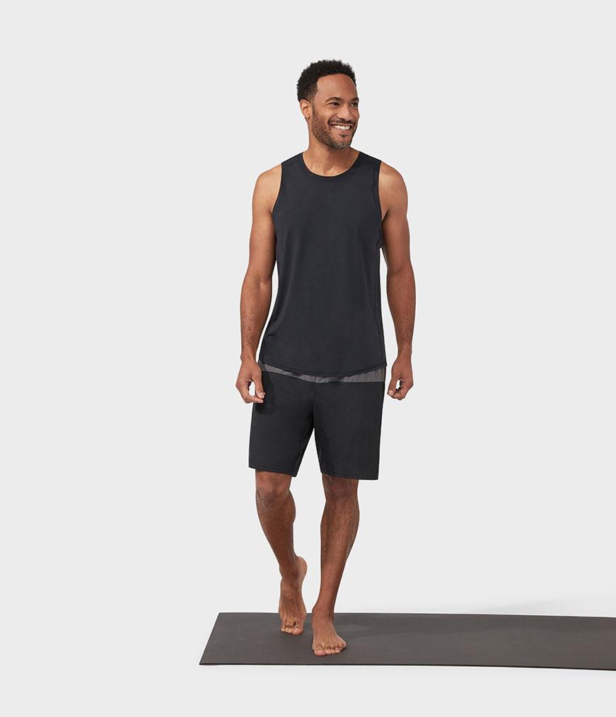 Manduka MEDIUM Lunge Short - Colorblock