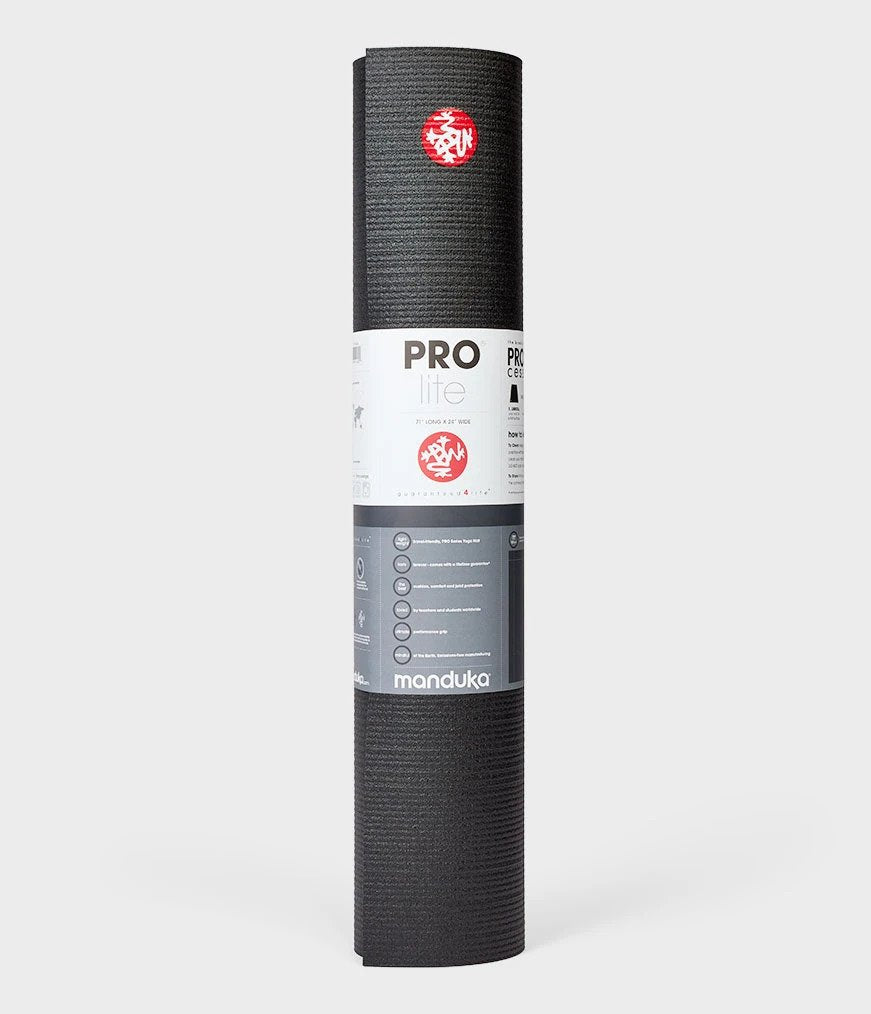 Manduka Prolite 71" Yoga Mat 4.7mm - Hitam