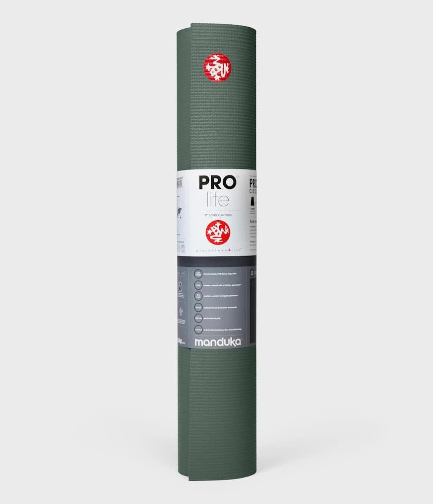 Manduka Prolite 71" Yoga Mat 4.7mm - Black Sage