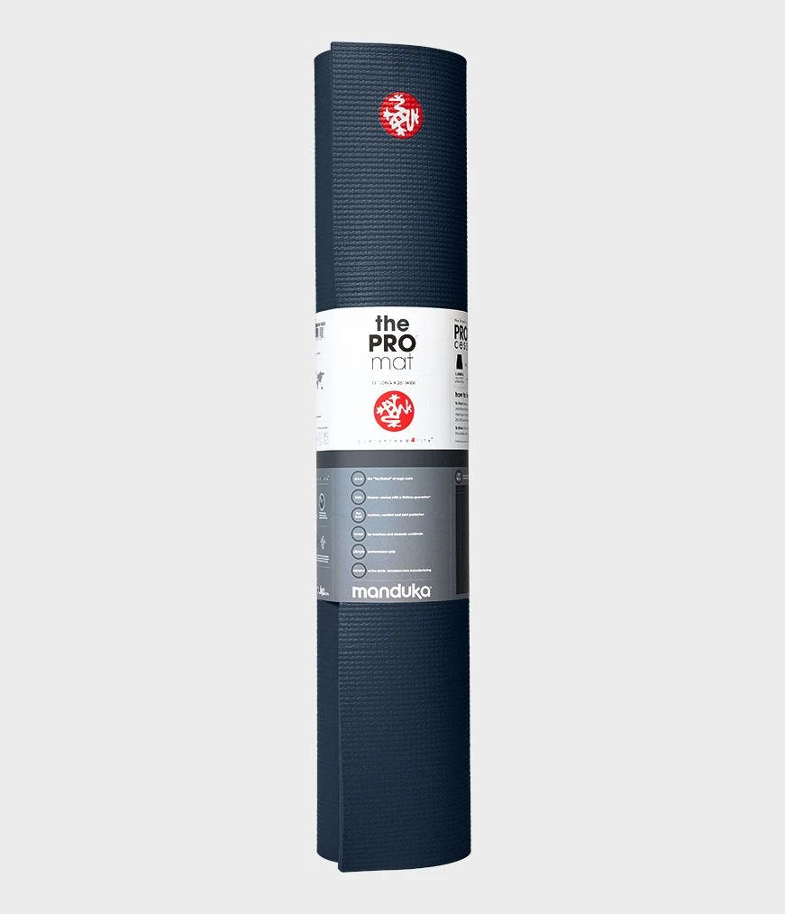 Manduka PRO 85 yoga mat 6mm midnight blue extra long at Yoga Republik Bali