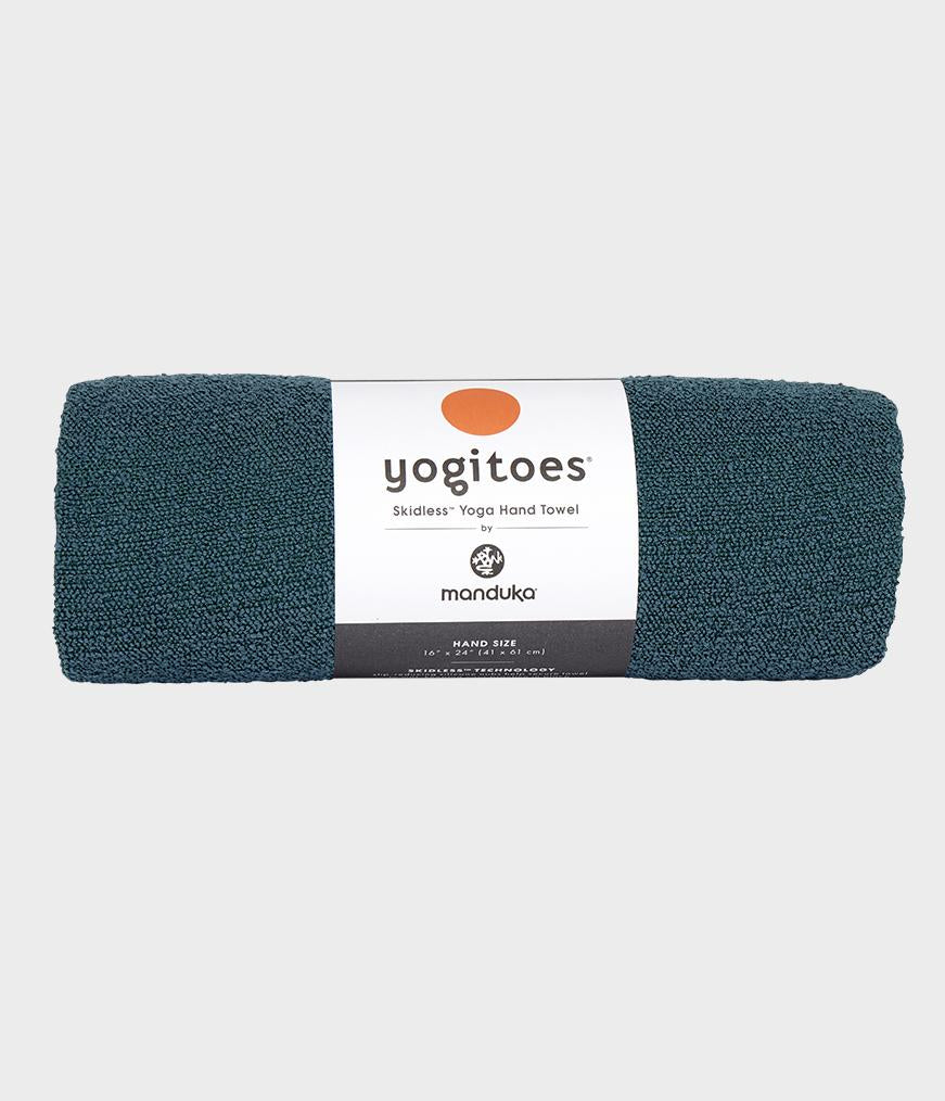 Manduka Yogitoes hand yoga towel deep sea at Yoga Republik authorized reseller Bali