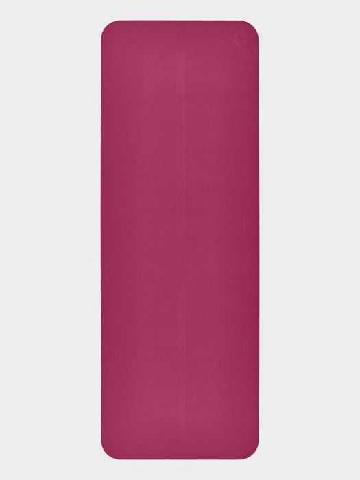 Manduka Begin yoga mat 5mm dark pink at Yoga Republik authorized reseller Canggu Bali