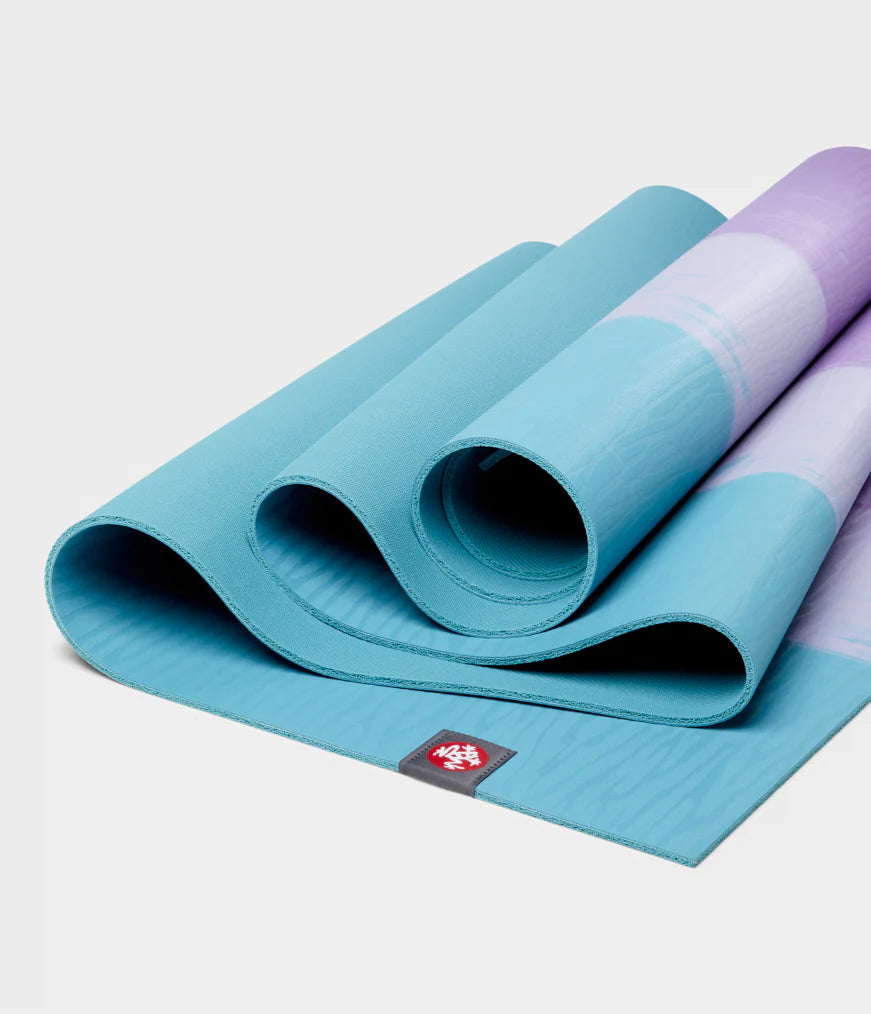 Manduka Eko® Lite Yoga Mat 4mm - Aqua Stripe