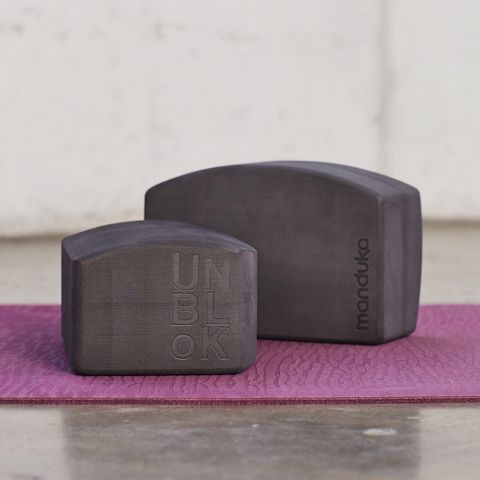 Manduka UnBlok Recycled Foam Yoga Block - Thunder