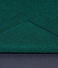 Manduka Yogitoes yoga mat towel deep sea blue at Yoga Republik authorized reseller Bali