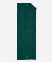 Manduka Yogitoes yoga mat towel deep sea blue at Yoga Republik authorized reseller Bali
