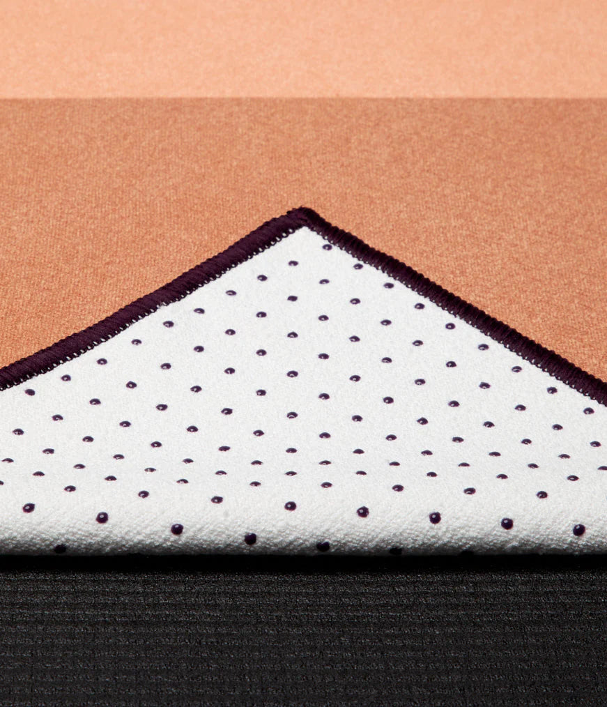 Manduka Yogitoes Repreve yoga mat towel Palm Punch at Yoga Republik authorized reseller Bali