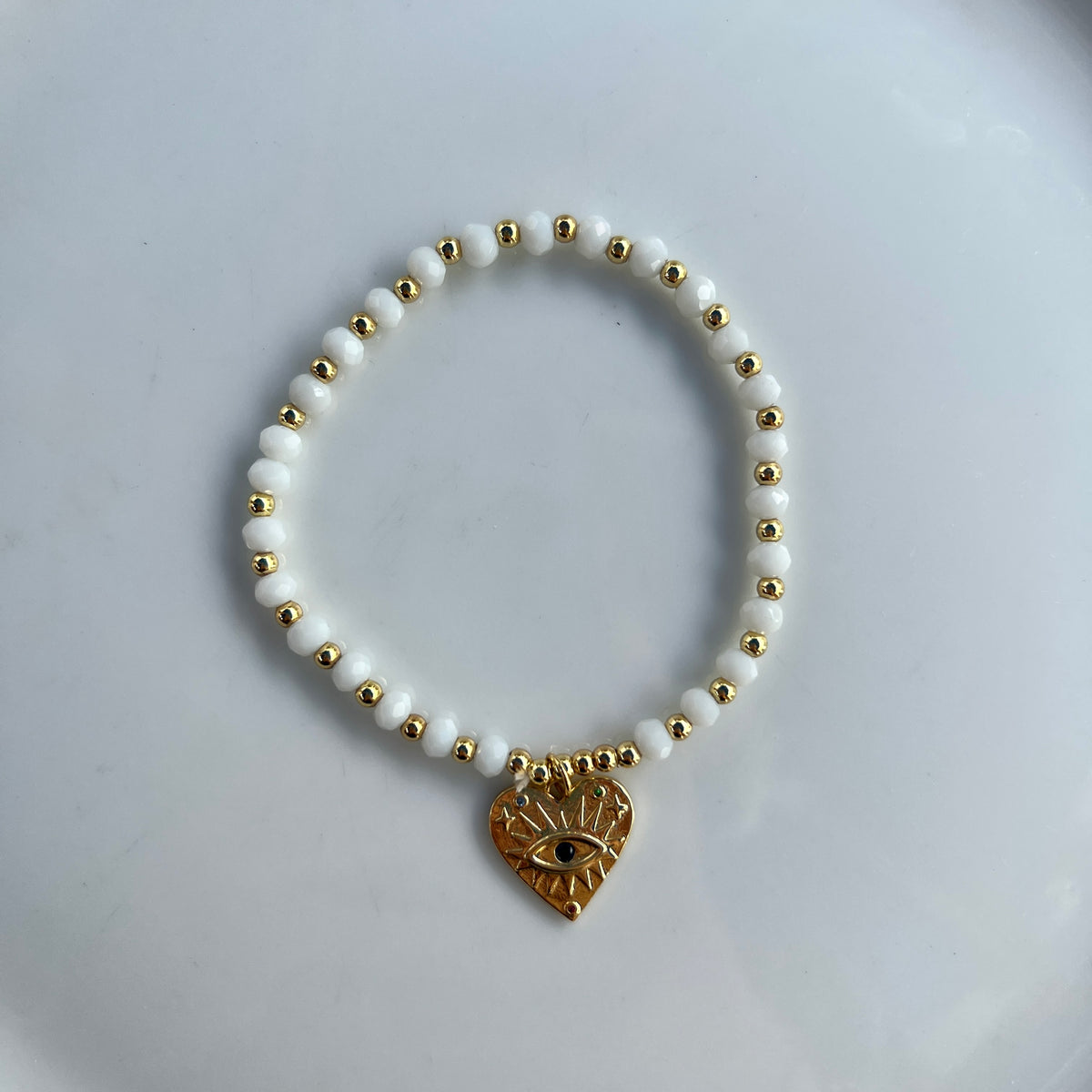 See No Evil beaded bracelets with charm spiritual jewelry at Yoga Republik Bali