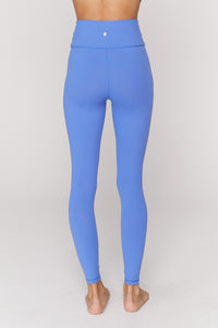 Spiritual Gangster SMALL Sg Varsity Essential High-Waist Legging - Bluebell